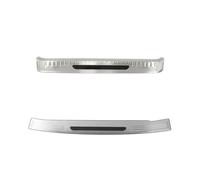 Adesivo Parafango Posteriore Copri Soglia Per Toyota Per Land Per Cruiser Per Prado J150 2015 2014-2017 Accessori Paraurti Bagagliaio(14-17 Silver)