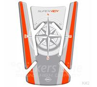 Adesivo paraserbatoio resinato per moto KTM 1290 SUPER ADVENTURE 2015/2020 K#2