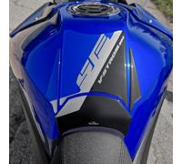 Adesivo Paraserbatoio Serbatoio compatibili Suzuki V-Strom 800 SE 2023 2024 Blu