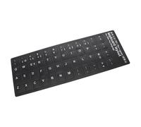 Adesivo Per Auricolare Tastiera IN Lingua Portoghese Nero