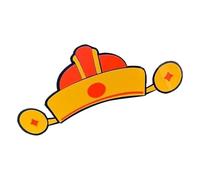 Adesivo per auto a forma di cappello di Natale, riutilizzabile, impermeabile, 2D, con corna di Natale, adesivo per auto, in vinile, facile da staccare e attaccare (1 pezzo)