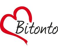 Adesivo per auto " BITONTO " (Città) cuore Sticker ca.9x13cm taglio contorno