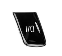 adesivo per auto Compatibile Con BMW M3 E46 1998 1999 2000 2001 2002 2003 2004 Pulsante Interruttore Volante Automobilistico Modalità Movimento Pulsante Di Controllo IO Copertura(Black)