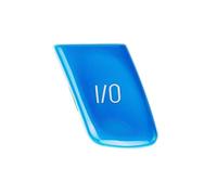 adesivo per auto Compatibile Con BMW M3 E46 1998 1999 2000 2001 2002 2003 2004 Pulsante Interruttore Volante Automobilistico Modalità Movimento Pulsante Di Controllo IO Copertura(Blue)