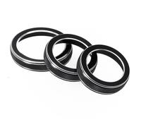 adesivo per auto Compatibile Con Jeep Per Grand Per Cherokee 2014-2021 Aria Condizionata Radio Manopola Anelli Pulsante Interruttore Di Controllo AC Anello Decorativo Copertura