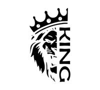 Adesivo per auto con leone, adesivo per paraurti con leone - Adesivi per decalcomanie per decorazioni per auto con | Forte adesività, riflette la luce, fantastiche decalcomanie per laptop,