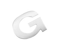 Adesivo per auto con lettere 3D, autoadesivo, con lettere 'alfabeto, impermeabile e resistente alla luce, per paraurti auto | Unico design 3D, adesivo per auto, guida