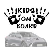 Adesivo per auto con scritta "Kids on Board", con scritta "Kids on Board" (lingua italiana non garantita), adesivo 3D per auto a bordo, adesivo per auto a bordo, adesivo per paraurti 'auto,