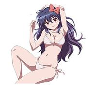 Adesivo per auto da 13 cm Ragazza Kyoukai no Kanata Anime Beauty Nase Mitsuki Render Cartoon Car