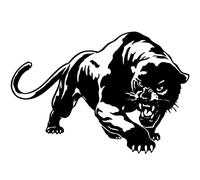 Adesivo per auto dei cartoni animati Decalcomania per auto in vinile Adesivo decorativo impermeabile per pantera nera