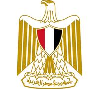 Adesivo per auto " Egitto " stemma Sticker taglio contorno (ca. 11x9 cm)