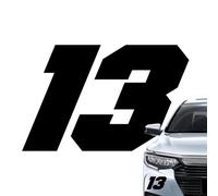 Adesivo per Auto modificato | Numero Grande 13 Adesivi per la Decorazione 'Auto - Decorazione autoadesione per Moto, Computer Portatili, Casse, automazione