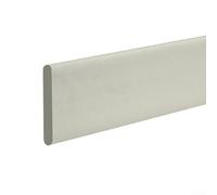 Adesivo per battiscopa per battiscopa, davanzale, telaio della porta e linea di vita, per coordinare visivamente la casa, colore grigio