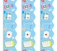 Adesivo Per Bordo A Tema Sanitario Lungo 59 Piedi Adesivo Per Bordo Del La Decorazione Della Parete Della Finestra Ospedale E Ufficio Day