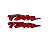 Adesivo per bordo ruote Adesivi Per Ruote Moto Decalcomanie Per Caschi Decalcomania Riflettente Per Serbatoio Carburante Adesivo Decorativo Per Y&amaha Tdm 850 TDM Decalcomanie per ruote(ROSSO)