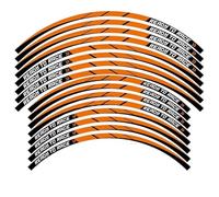 Adesivo per bordo ruote Decalcomanie Per Cerchioni Di Moto Adesivi Per Ruote Hun Strisce Riflettenti Accessori Per Nastri Per KTM SUPER 1290 ADVENTURE Adv 790 890 990 1190 1090 Decalcomanie per ruote(