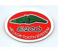 Adesivo Per Casco Esco Helilok Sistema A Dente Macchinari Pesanti