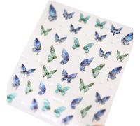 Adesivo Per Chiodi Farfalle Adesivi Autoadesive Decalcomanie Per Le Decorazioni Artistiche Arte Festa Nozze Le Decalcomanie Splendenti
