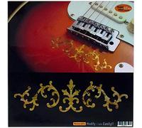 Adesivo per chitarra e basso SRV Vines (Stevie Ray Vaughan) - Ocra, B-180SRV-OC