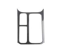 Adesivo Per Cornice Portaoggetti Centrale Per Controllo Interno Auto Per VW Per Tiguan MK1 2008-2015 LHD Linee degli interni dell'auto(Carbon Texture)