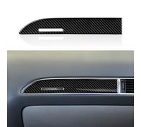 Adesivo per cruscotto auto, in fibra di carbonio, compatibile con Audi A6 C6 (2005 - 2011) /S6 C6 (2006 - 2010) /RS6 C6 (2008 - 2010)