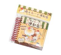 Adesivo Per Diario Dei Cartoni Animati Blocco Note Adesivi Con Rilegatura A Filo Doppio 42 Fogli Per Prendere Appunti Scrapbooking Journal Planner Fogli Adesivi In carta Patinata