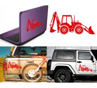 Adesivo Per Escavatore +Dimensioni