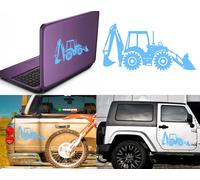 Adesivo Per Escavatore +Dimensioni