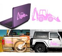 Adesivo Per Escavatore +Dimensioni