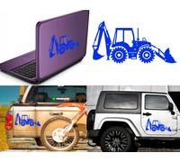 Adesivo Per Escavatore +Dimensioni