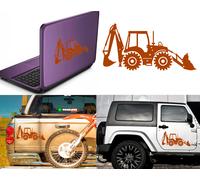 Adesivo Per Escavatore +Dimensioni