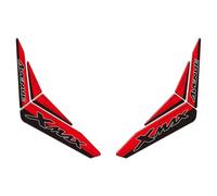 Adesivo Per Faro Anteriore Per Moto Per XMAX300 X-MAX300 2023-2025, Impermeabile, Decalcomanie Adesive adesivi serbatoio(ROSSO)