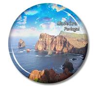 Adesivo per frigorifero con magnete di Madeira Portogallo 5,28 pollici