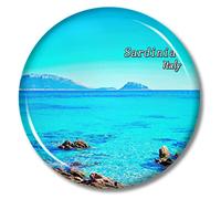 Adesivo per frigorifero con magnete in Sardegna, 2,28 pollici