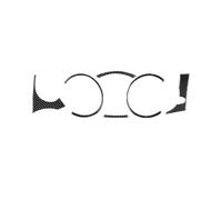 Adesivo Per Interni Auto Per Mitsubishi Per Lancer 2008-2015 - Cornice Strumentazione E Tachimetro - Accessori E Finiture Decorative Cornice Decorativa Per Interno(Nero,Guida a destra)