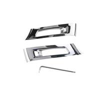 Adesivo Per Interni Per Citroen C4 Per Classic 2012-2016 | 2 Pezzi, Adesivi Cromati Per La Copertura Del Volante E La Decorazione Degli Interni.