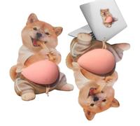 Adesivo per la pancia del cane, adesivo 3D in silicone per ventre del cane, decalcomanie per computer portatile per del telefono, notebook, album di ritagli, diari, cancelleria, valigia