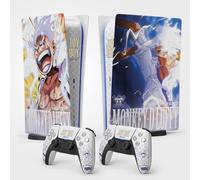 Adesivo per la PS 5 GEAR 5, Adesivo per la PS 5 MANGA, Console e controller, digitale Standard edizione, skin GEAR 5 (2 controller)