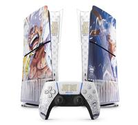 Adesivo per la PS 5 SLIM GEAR 1, Adesivo per la PS 5 MANGA, Console e controller, Edizione digitale SLIM, skin SLIM GEAR 1 (1 controller)