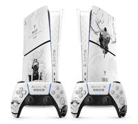 Adesivo per la PS5 Slim Gear 1, adesivo per la Playstation 5 Manga, Console e Controller, Edizione Slim Digitale, Skin Gear 1 (2 Controller)