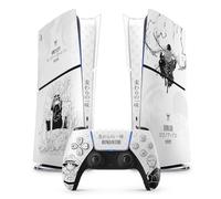 Adesivo per la PS5 Slim Gear 1, adesivo per la Playstation 5 Manga, Console e Controller, edizione Slim Digitale, Skin Gear 1 (1 Controller)