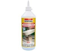 Adesivo per legno poliuretanico super resistente all'acqua 66A Soudal