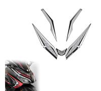 Adesivo per moto Decorazione Adesiva 3D Per Carenatura Anteriore Moto Per Honda Forza NSS 350 2023 - Accessori Adesivi Protettivi(Grey)