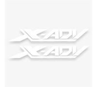 Adesivo per moto Per Honda XADV X-ADV 750 2017 2018 2019-2022 Accessori Per Decalcomanie Moto (Color : Silver)
