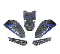Adesivo Per Moto, Protezione Laterale Per Serbatoio Carburante Per YZF-R7 R7 2021-2025, Adesivi Per Serbatoio, Tappetino Di Trazione adesivi serbatoio(BLU,X-1)