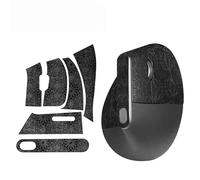 Adesivo per mouse antiscivolo, per mouse MX Vertical Gaming, stampato, copertura intera/mezza copertura, metà fiocco di neve nero