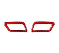 Adesivo Per Nissan Per X-Trail Per Rogue T32 2013-2021 Strumento In Fibra Di Carbonio Disappannamento Tuyere Adesivi Decorativi(Rosso)