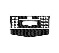 Adesivo Per Pannello CD Della Console Centrale In Fibra Di Carbonio Per Benz Classe C W204 2007-2010 Parti decorazione auto(Type 1)