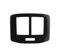 Adesivo Per Pannello Di Copertura Climatizzatore Posteriore Per VW Per T-roc 2017 2018 2019 2020 2021 2022 2023 2024 Stile Auto(Carbon fiber texture)