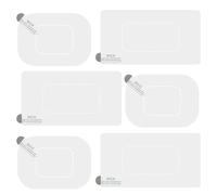 Adesivo per parabrezza Dashcam - Adesivi elettrostatici da 6 pezzi per Dash Cam | Pellicola per parabrezza trasparente | Adesivo per parabrezza | Pellicola adesiva per schermo statica per auto